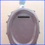 Custom cartoon PVC coin boxes , vinyl money box toys for saving coines