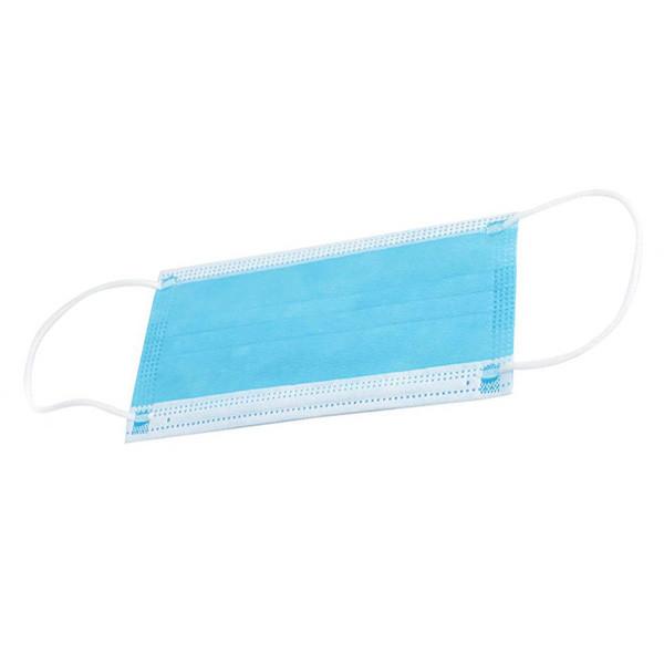 3 - Ply Disposable Face Mask Earloop Breathing For High Filtration And