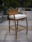 All Weather Waterproof Outdoor Garden Resin Wicker Bar Set