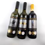 Holographic Dynamic Wine Custom Sticky Labels Printing Business Sticky Labels