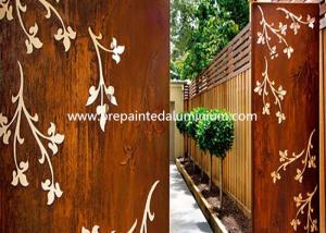 Quality Weather Resistance Corten Steel Panels Used For Public Area And The Buildings Of Artistic Quality And Style wholesale