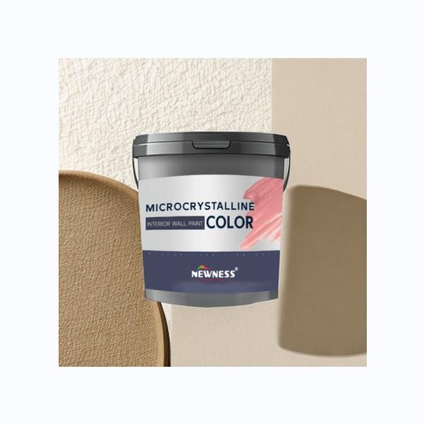 Acrylic Micro Crystal Interior Wall Paint for Fast Drying Building Decorative