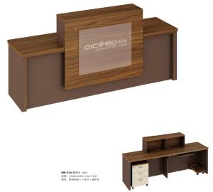 Quality office 2.4m reception desk furniture wholesale