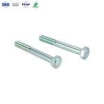 DIN 931 Grade 8.8 Zinc Plated Carbon Steel Hex Head Bolt for Chemical Industry