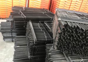 Quality 1.8m black bitumen coated heavy duty Y post star pickets wholesale