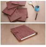 Soft Cover Ruled Executive Organiser Diary , Custom Leather Organizer With Card
