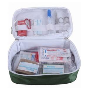 Quality Custom Canvas Medical First Aid Kit Bag Small Size Durable For Family wholesale