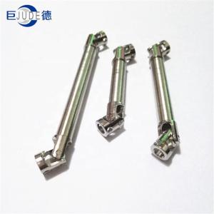 Quality WSS Telescopic Small Universal Joint Shaft Coupling Flexible Silver Color wholesale