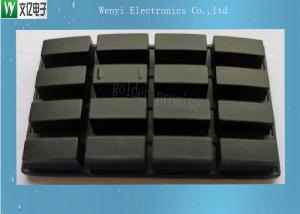 Quality Black Conductive 16 Keys Matrix 50 Degree Silicone Rubber Keypad wholesale