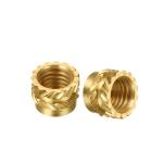 Rigidity Wear Resistance Plastic Threaded Inserts M5 Heat Melting Brass Inserts