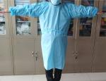 Disposable isolation gown