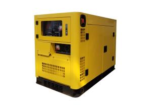 Quality Rated Power 10kva Red Color Small Diesel Engine Generator Low Fuel Consumption wholesale