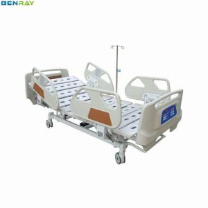 Quality Backrest Max Upward Angle 70 Degree 5 Function Electric Hospital Bed wholesale