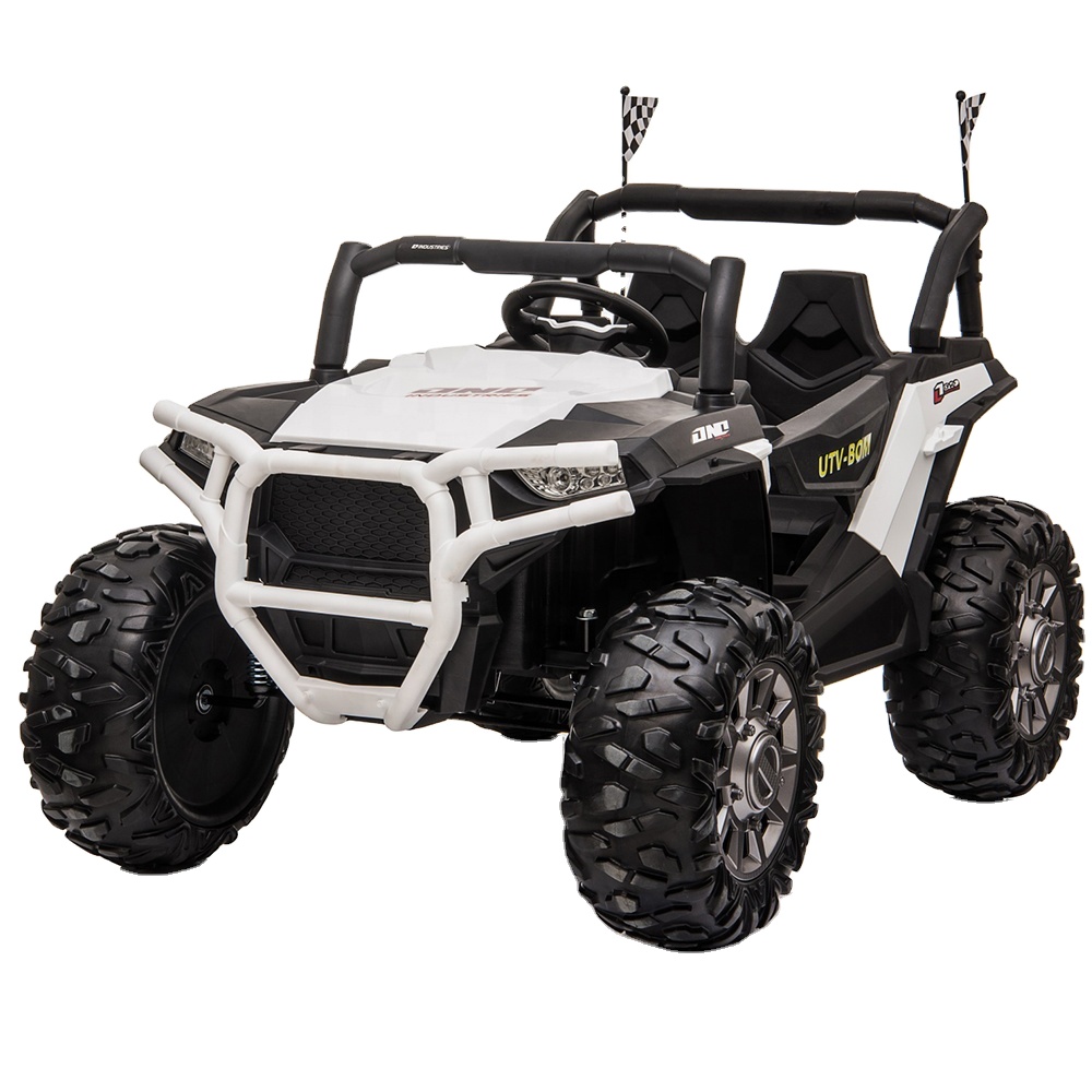 12V Two Seater Ride On Toy with Remote Control and Music/Light/USB/MP3/Bluetooth Function