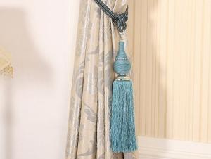 Quality Delicate custom long tassel fringe trimming for curtain attractive tieback hanging ball wholesale