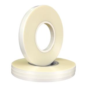 Quality 6mm Width Single Sided Pet Hot Melt Adhesive Nails Tapes Fot Packing Foods Clips wholesale