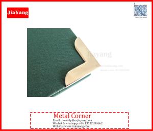 Quality Metal folding albums menus scrapbook protector wholesale