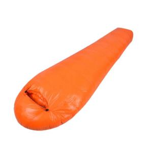 Quality Orange Waterproof Synthetic Down Filled Camping Sleeping Quilt wholesale