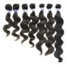 Buy cheap Wholesale Remy Inidian Hair Natural Black Body Wave Hair Weft For Sale from wholesalers
