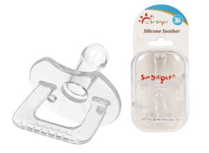 Quality BPA Free ISO Transparent Liquid Silicone Baby Soother wholesale
