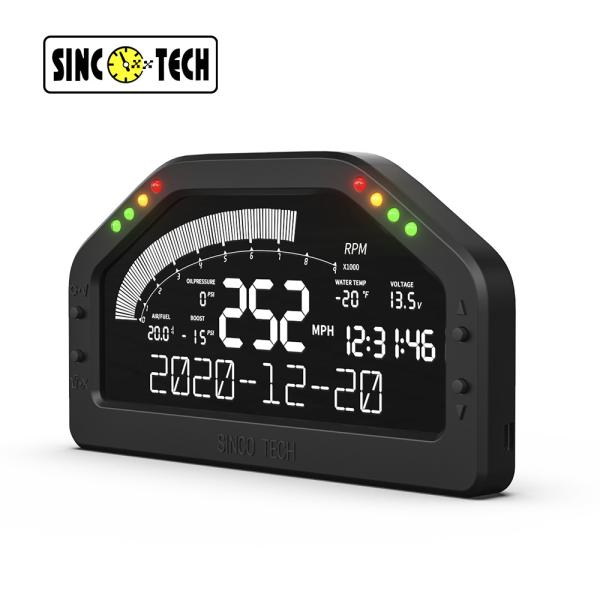 Cheap Multifunctional Electric Autometer Oil Pressure Gauge With 6.5 Inch LCD Screen for sale