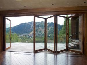 Quality Energy Saving Multiple Aluminum Folding Doors,Toughened glass interior aluminium bifold door with german hardware wholesale