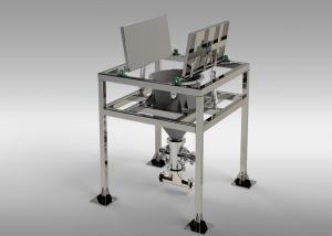 Quality Stainless Steel Pneumatic Conveyor Equipments / Ton Bag Unpacking Equipments wholesale
