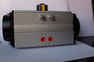 Quality ISO5211 Double Acting Pneumatic Rack And Pinion Actuator Air Connection G1/4'' wholesale