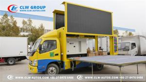 Quality Foton 4X2 RHD LED Billboard Truck For Roadshow wholesale