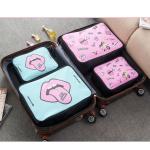 Cartoon Receive Travel Luggage Clothes Bags / Foldable Reusable Bag