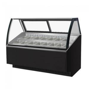 Quality Energy Saving Ice Cream Showcase Freezer Good Temperature Evenness wholesale
