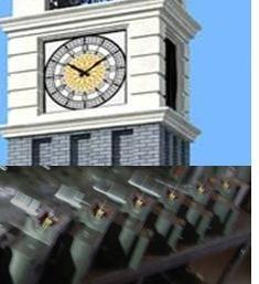 Quality movement mechanism for floral flower garden clocks 6m diameters wholesale