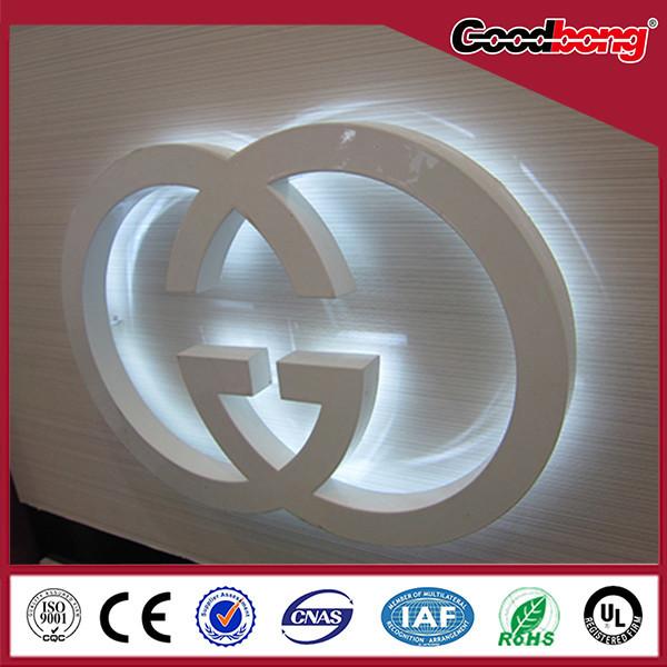 Hard resin channel letter signs/acrylic vacuum forming mirror signs/metal