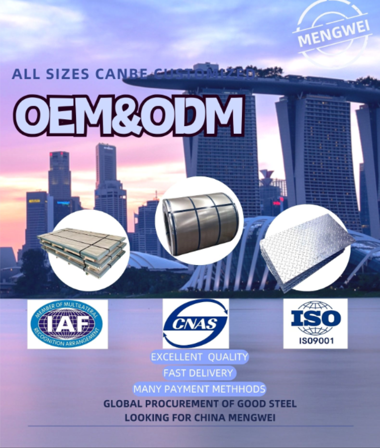 Customizable 40g/m2 Zinc Layer Galvanized Pattern Steel Plate with Customizable Size