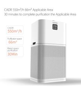 Quality Portable UV HEPA Home Air Purifier For Bedroom wholesale