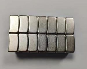 China Arc Curved N48 Neodymium Motor Magnets For BLDC Motor R52.4 X R41.3 X 25 MM on sale
