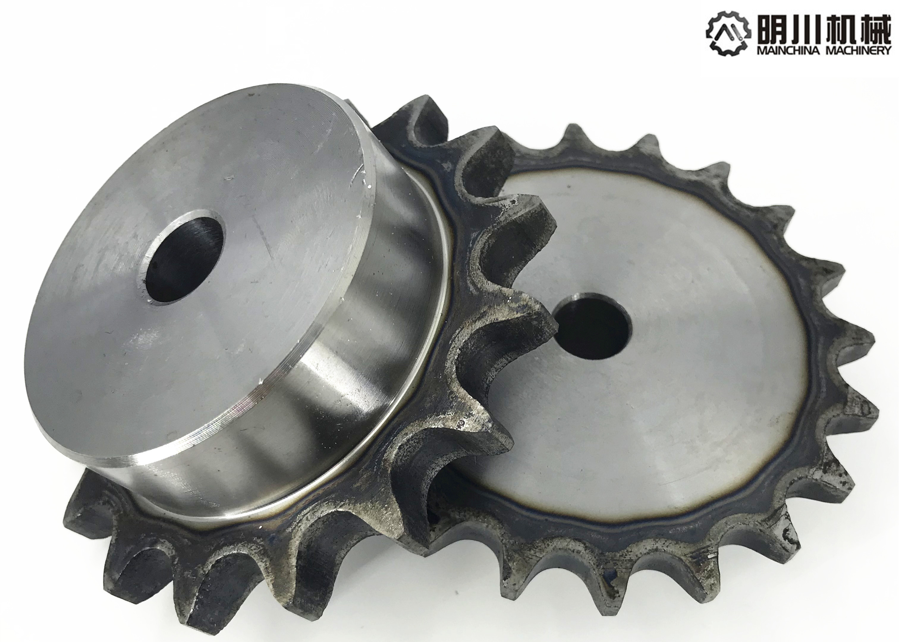 Forged Stainless Steel Conveyor Chain Sprocket , 60 Chain Sprocket 45C Material