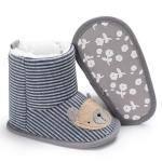 New designed Cotton fabric Cartoon animal 0-24 months toddler bear baby boots