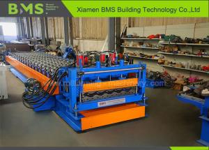 Quality YX35-199-990 Glazed Tile Roll Forming Machine WIth 5T Decoiler wholesale