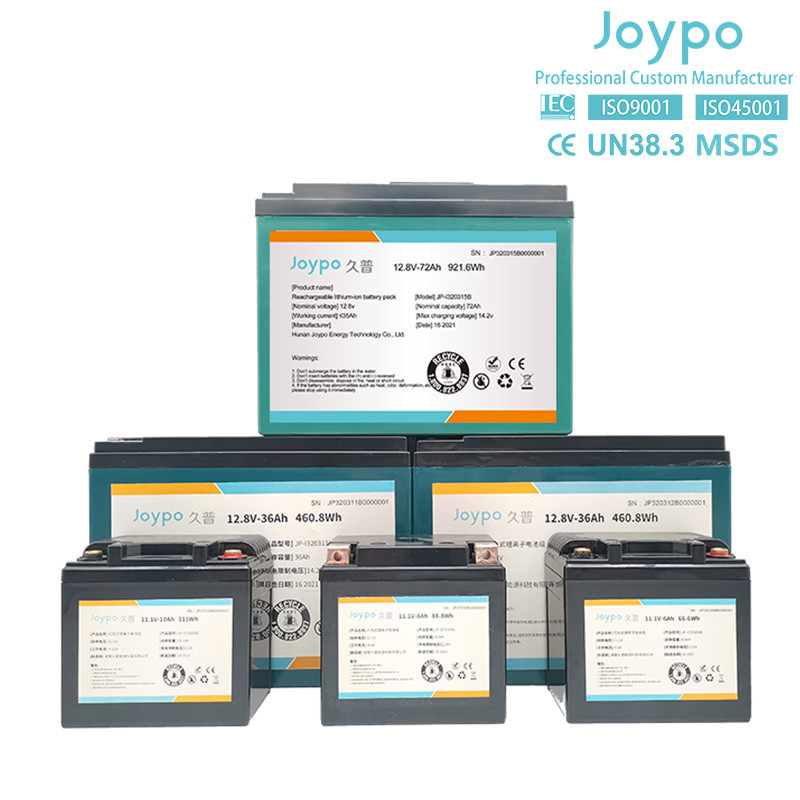12V OEM Lithium Battery Pack 6Ah 7Ah 8Ah 9Ah 10Ah 12Ah 14Ah 15Ah 16Ah 18Ah 20Ah
