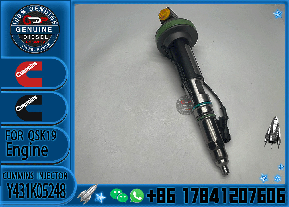 Diesel Fuel Injector F0OBLOJ018 F00BLOJ017 4964172 Y431K05248 For Cummins QSK19 QSK38 QSK50 QSK60 Engine