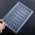 Hengmaster White Rectangle plastic tray transparent Ecofriendly