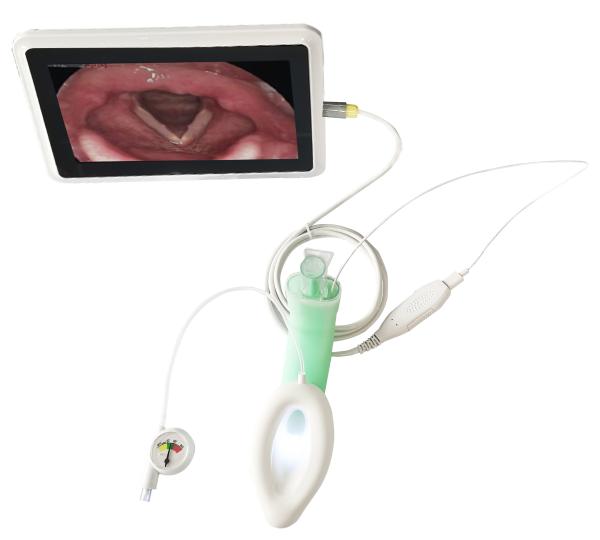 Video Intubating Laryngeal Airway Silicone Double Lumen Laryngeal Mask Airway
