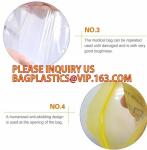 Double zip seal packaging bag, Double sealed food storage custom printed plastic