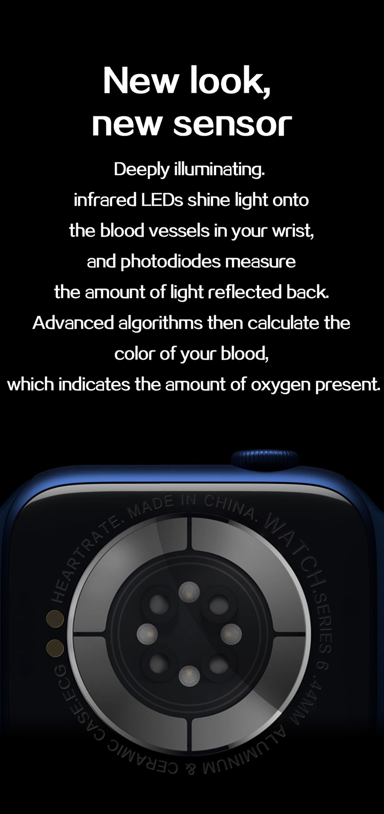 2.5D Full Touch Blood Pressure Brands AK76 Smart Watch Charging Clip Kids Games Smartwatch