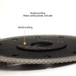 Turbo 3 Diamond Coated Saw Blade Granite Marble Cutting Disc Porcelain Tile