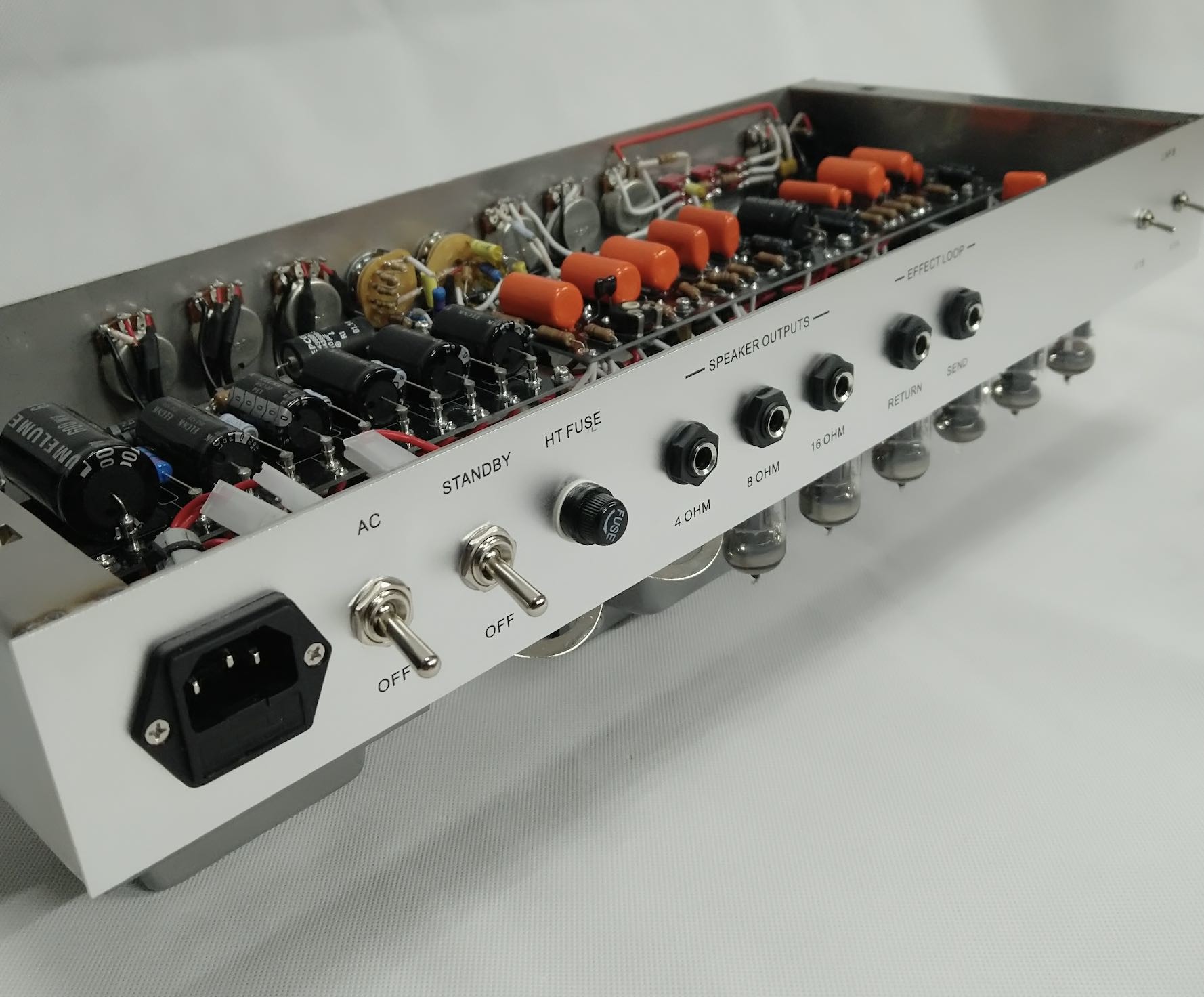 Custom 50W Dumble Clone Upgraded Version SSS Steel String Singer Valve Amplifier Series Two Rock Amps Style