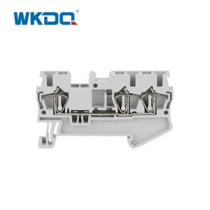 China 3 Conductor Low Voltage Screwless Terminal Block on sale