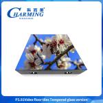 TOP Hotsale Dj Disco Panel Tile Toughened Glass Light Up 3d Led Dance Floor