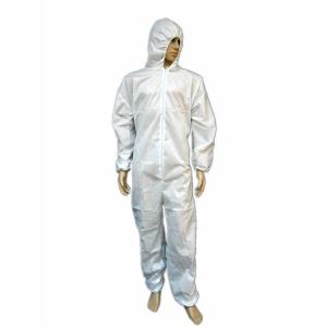 Quality Non Sterilized Disposable PPE Coveralls Splash Proof Sms Chemical Coveralls wholesale